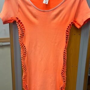 Bright Orange dress